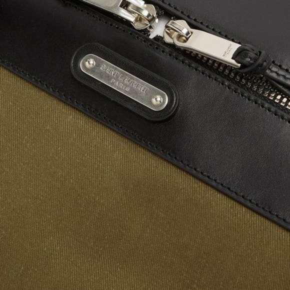 New Saint Laurent Ltd Edition Green Holdall Bag! - Picture 6 of 9